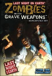 Last Night on Earth - Zombies With Grave Weapons Miniature Set