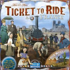 Ticket to Ride Map Collection: Volume 6 – France and Old West