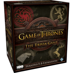 Pret mic HBO Game of Thrones Trivia Game: Seasons 5-8 Expansion